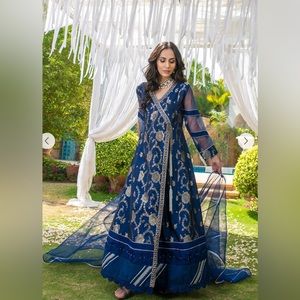 Pakistani Indian Designer Party Wear Eid Shalwar Kameez Semi Formal Women